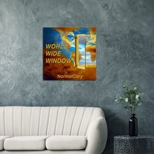 Load image into Gallery viewer, World Wide Window Album Cover Canvas