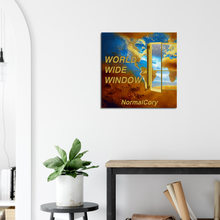 Load image into Gallery viewer, World Wide Window Album Cover Canvas
