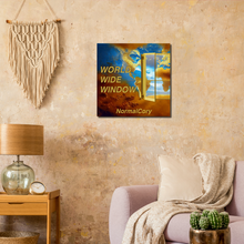 Load image into Gallery viewer, World Wide Window Album Cover Canvas