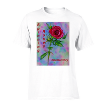 Load image into Gallery viewer, Normal Cory Spinning Roses Unisex Crewneck T-shirt