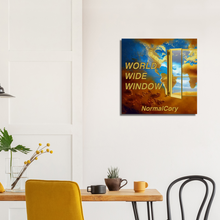 Load image into Gallery viewer, World Wide Window Album Cover Canvas