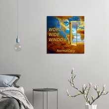Load image into Gallery viewer, World Wide Window Album Cover Canvas
