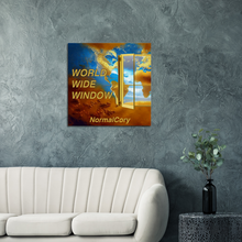 Load image into Gallery viewer, World Wide Window Album Cover Canvas
