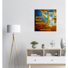 Load image into Gallery viewer, World Wide Window Album Cover Canvas
