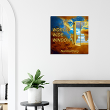 Load image into Gallery viewer, World Wide Window Album Cover Canvas
