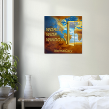 Load image into Gallery viewer, World Wide Window Album Cover Canvas
