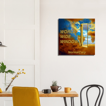 Load image into Gallery viewer, World Wide Window Album Cover Canvas
