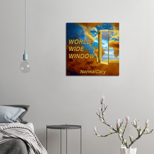 Load image into Gallery viewer, World Wide Window Album Cover Canvas
